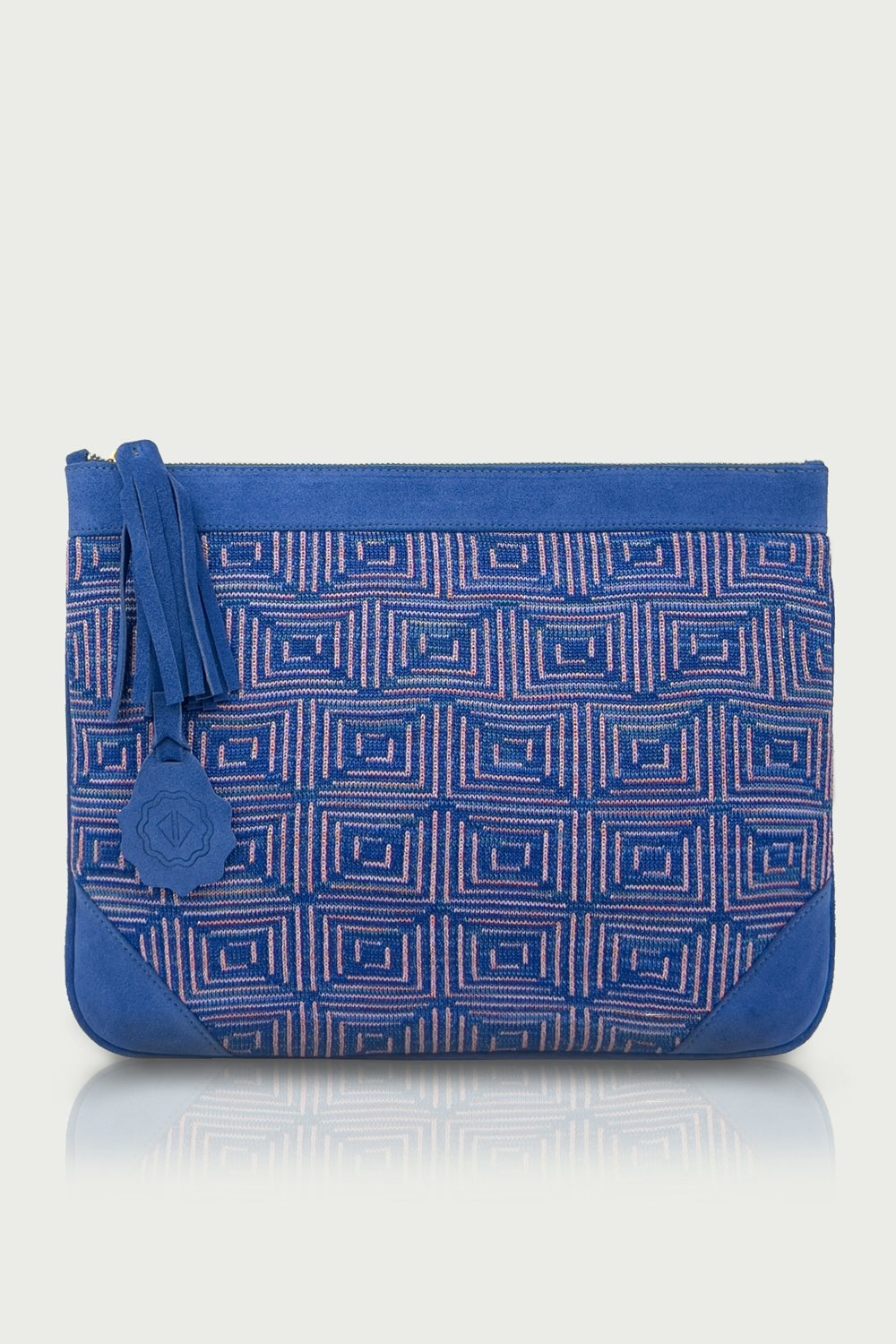 D’ylla Atelier-Munch Navy Blue-Laptop & Evrak Çantası-1-fleurdirect.live