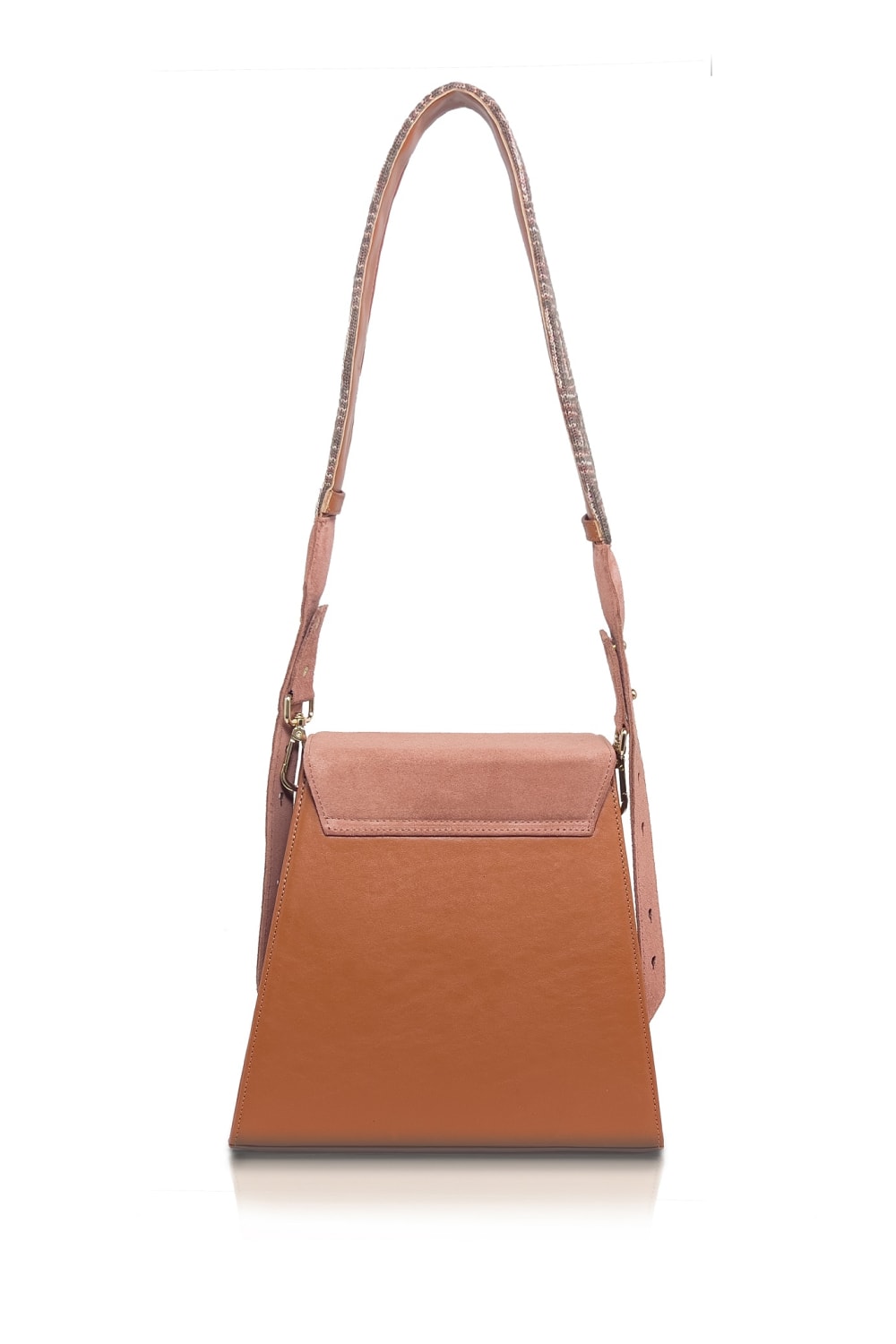 D’ylla Atelier-Perena Burnt Orange - Rose-Omuz Çantası-3-fleurdirect.live