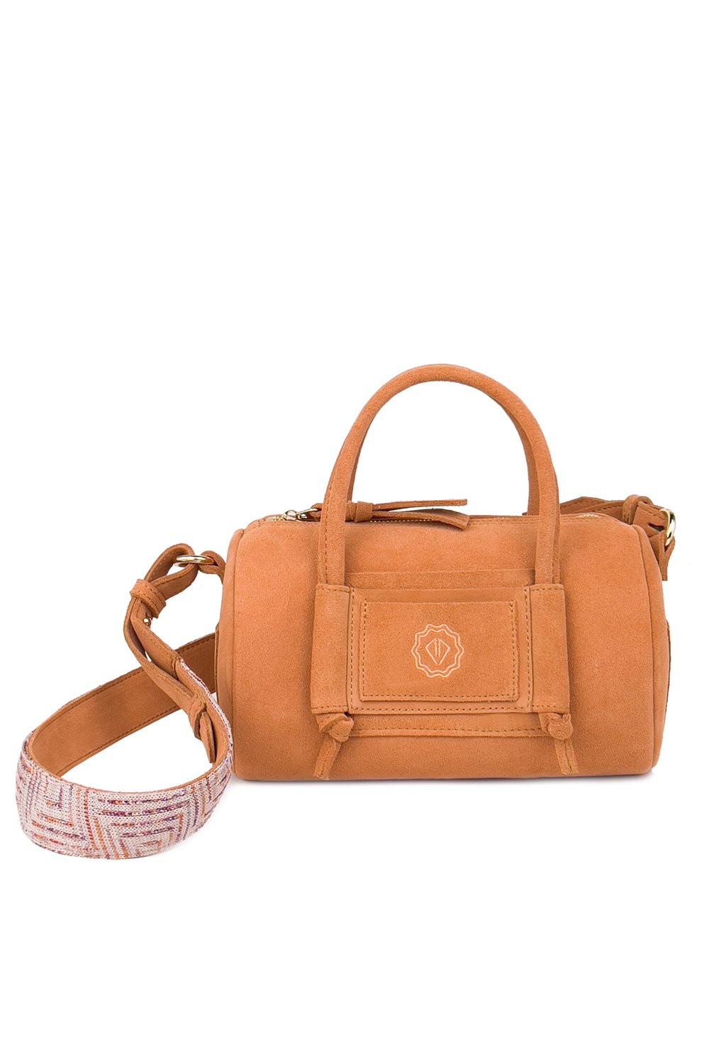 D’ylla Atelier-Tethy Petite Orange-Omuz Çantası-1-fleurdirect.live