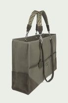 D’ylla Atelier-Valeria Tote Bag Khaki-Omuz Çantası-3-fleurdirect.live