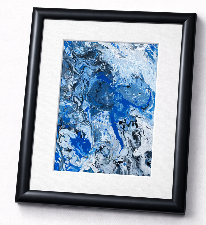 Ege Ruhu 9 – 25 X 30 Cm Çerçeveli El Yapımı Akrilik Tablo | Es Artisan Studio