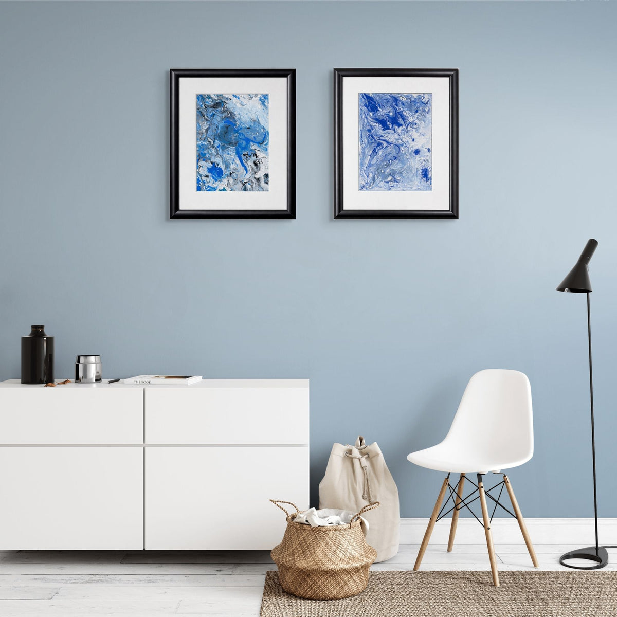 Ege Ruhu 9 – 25 X 30 Cm Çerçeveli El Yapımı Akrilik Tablo | Es Artisan Studio