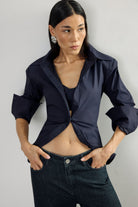 Small Padding Merlot Shirt - 2