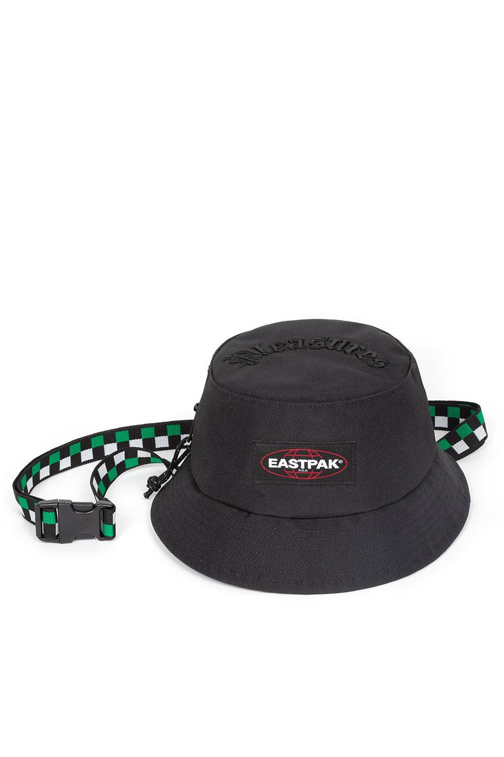 Eastpak-Bucket Crossbody Embroidery Black-Bel Çantası-1-fleurdirect.live