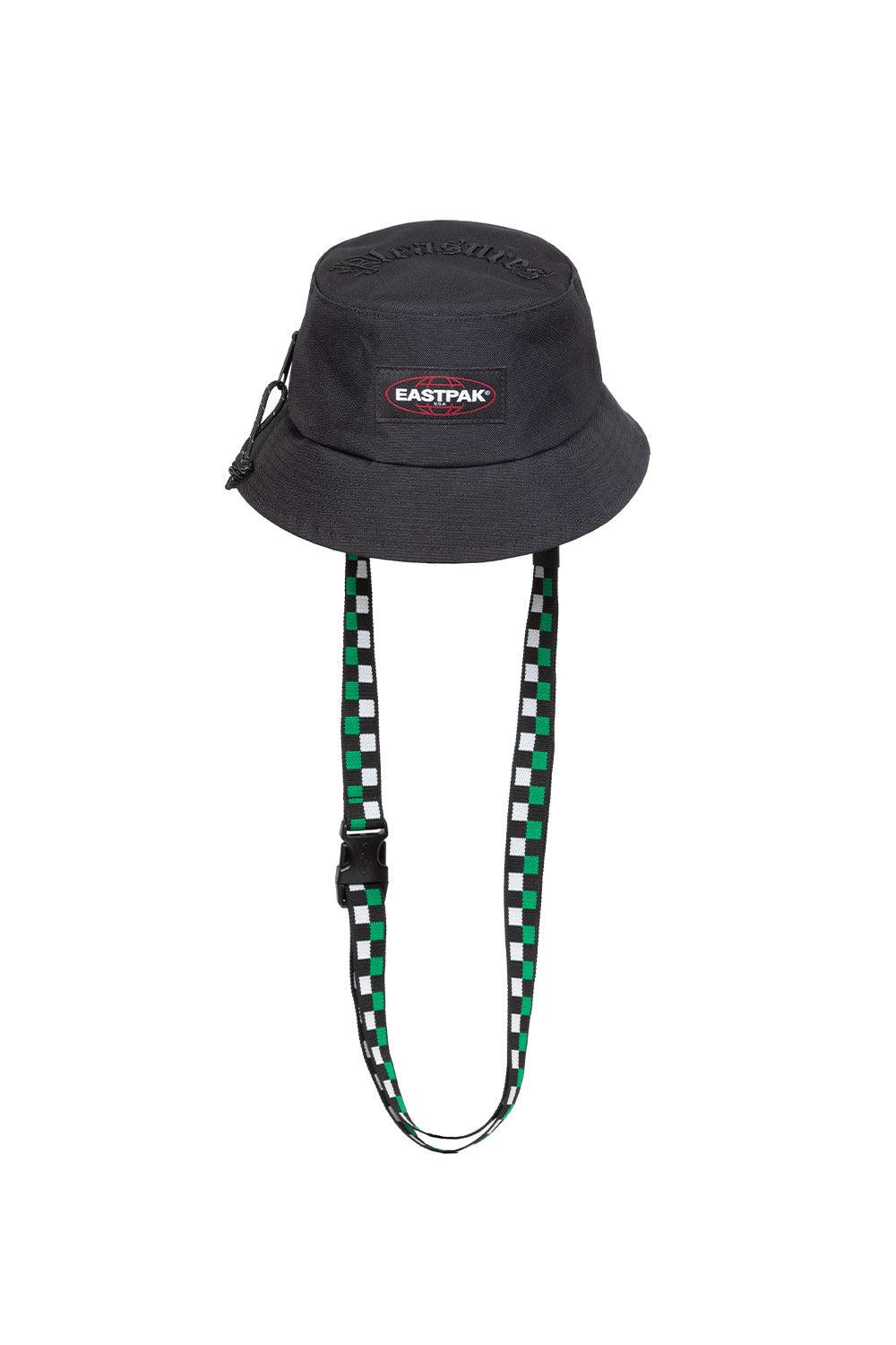 Eastpak-Bucket Crossbody Embroidery Black-Bel Çantası-2-fleurdirect.live