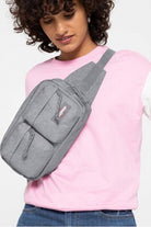Eastpak-Bumbag Double Sunday Grey Bel Çantası-Bel Çantası-2-fleurdirect.live