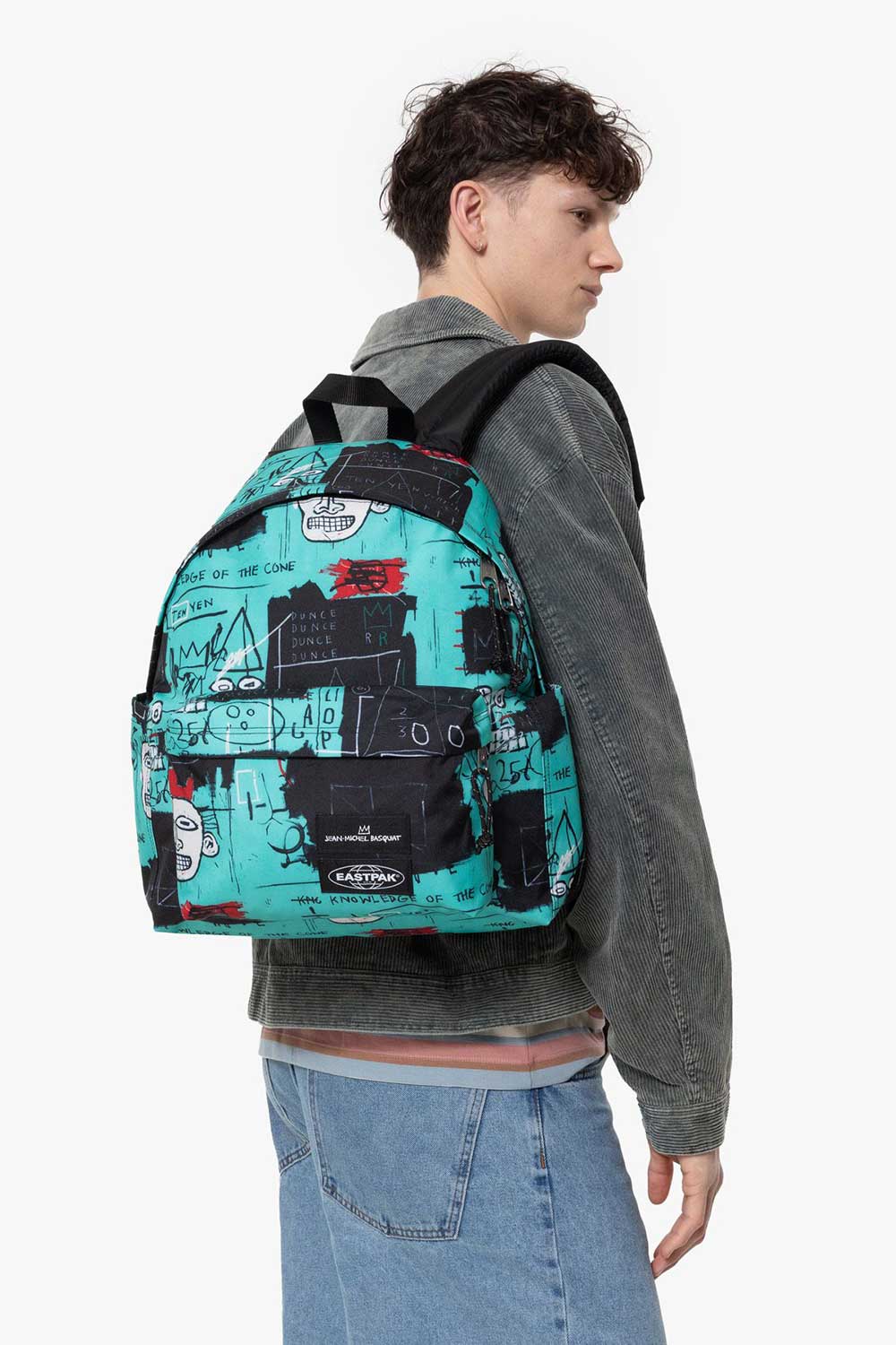 Eastpak-Day Pak'r Basquiat Equals Pi-Sırt Çantası-4-fleurdirect.live