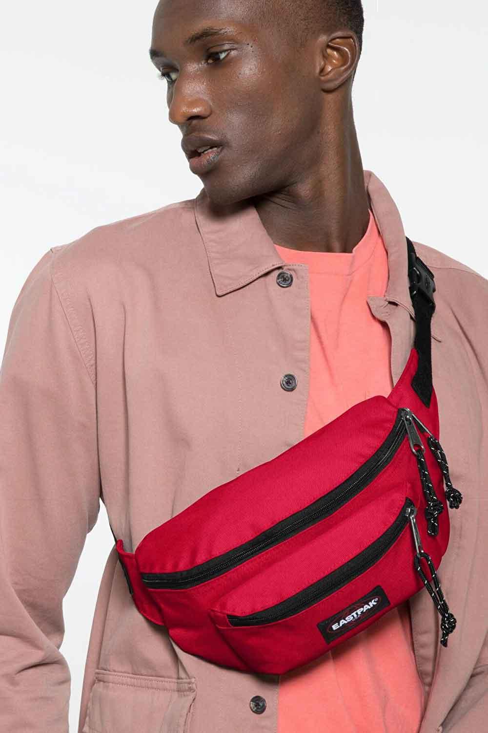Eastpak-Doggy Bag Sailor Red Bel Çantası-Bel Çantası-1-fleurdirect.live