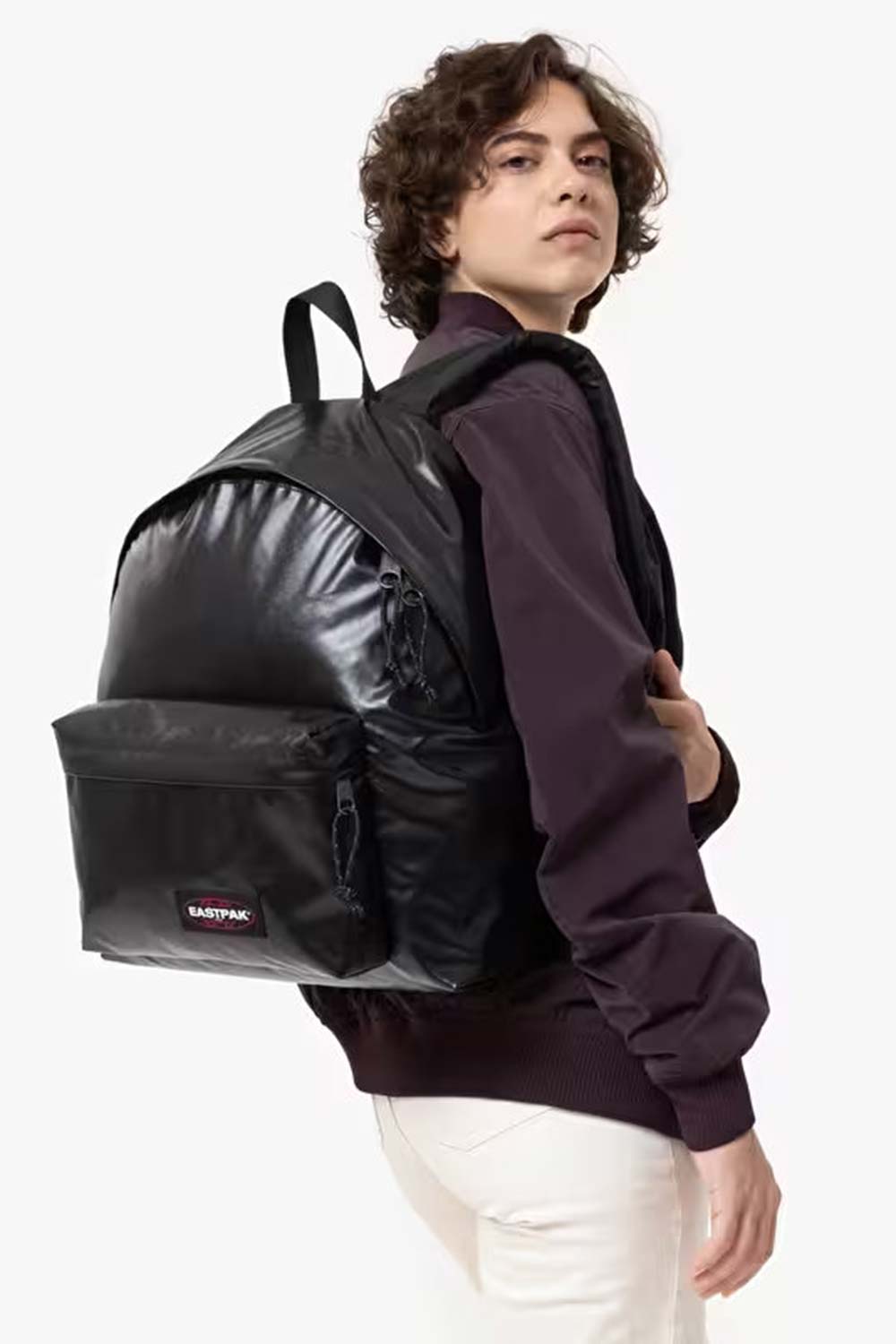 Eastpak-Padded Pak'r Glossy Black Sırt Çantası-Sırt Çantası-6-fleurdirect.live
