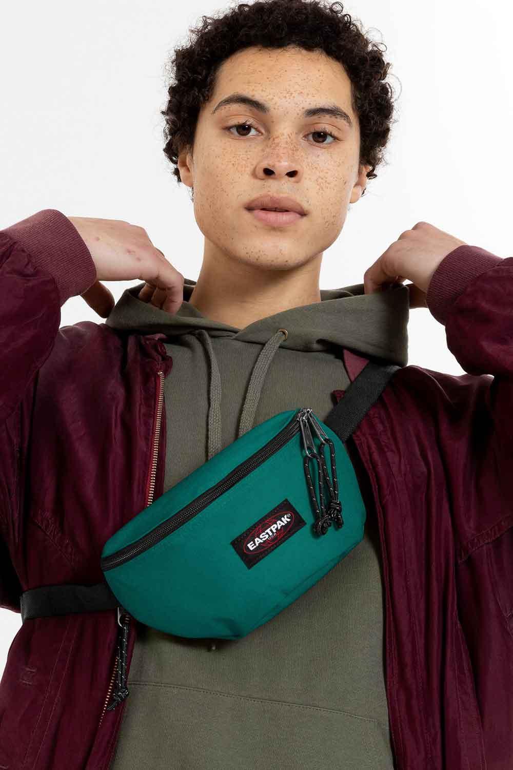 Eastpak-Springer Gaming Green-Bel Çantası-4-fleurdirect.live