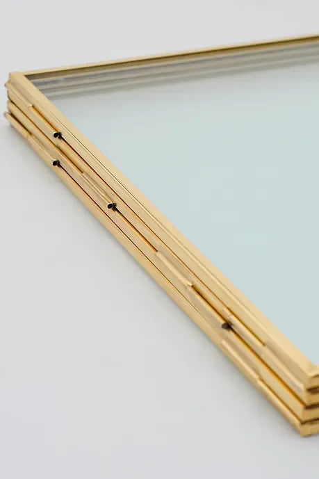 El Crea Designs-İkili Pirinç Gold Cam Masaüstü Fotoğraf Çerçevesi 20x15cm-Çerçeve-6-fleurdirect.live