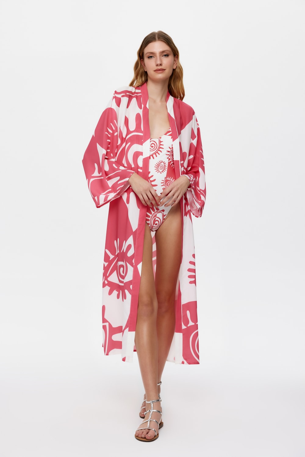 Eliphe-Rax Pembe Maxi Kimono-Kimono-3-fleurdirect.live