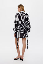 Eliphe-Rax Siyah Mini Kimono-Kimono-4-fleurdirect.live