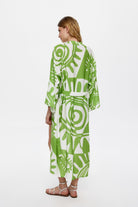 Eliphe-Rax Yeşil Maxi Kimono-Kimono-5-fleurdirect.live