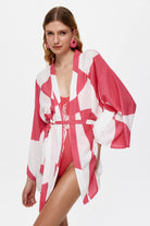 Eliphe-Sireng Pembe Mini Kimono-Kimono-1-fleurdirect.live