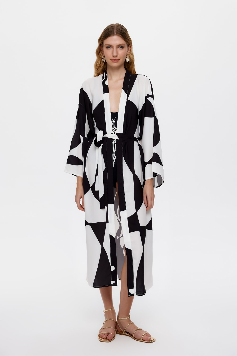 Eliphe-Sireng Siyah Maxi Kimono-Kimono-1-fleurdirect.live