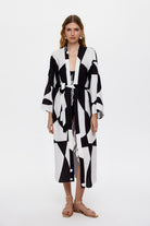 Eliphe-Sireng Siyah Maxi Kimono-Kimono-1-fleurdirect.live
