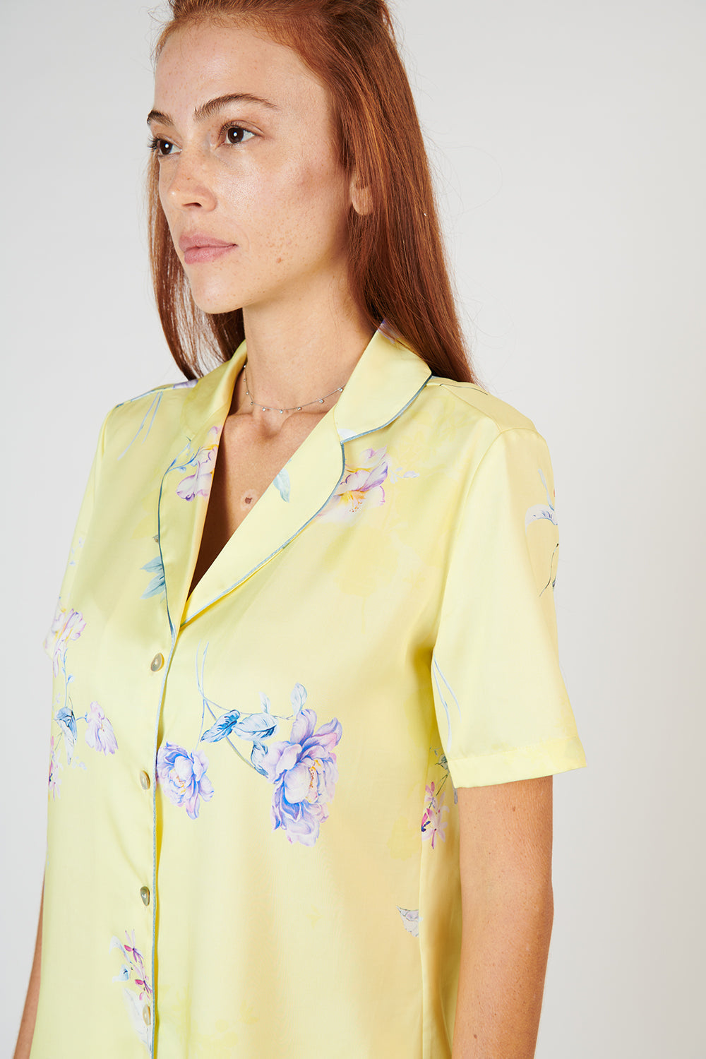 Elli2-Spring Bouquet şort Set-Pijama Takımı-5-fleurdirect.live