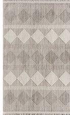 Empera-Agra Cyan Modern İSkandinav Desenli Halı-1-fleurdirect.live