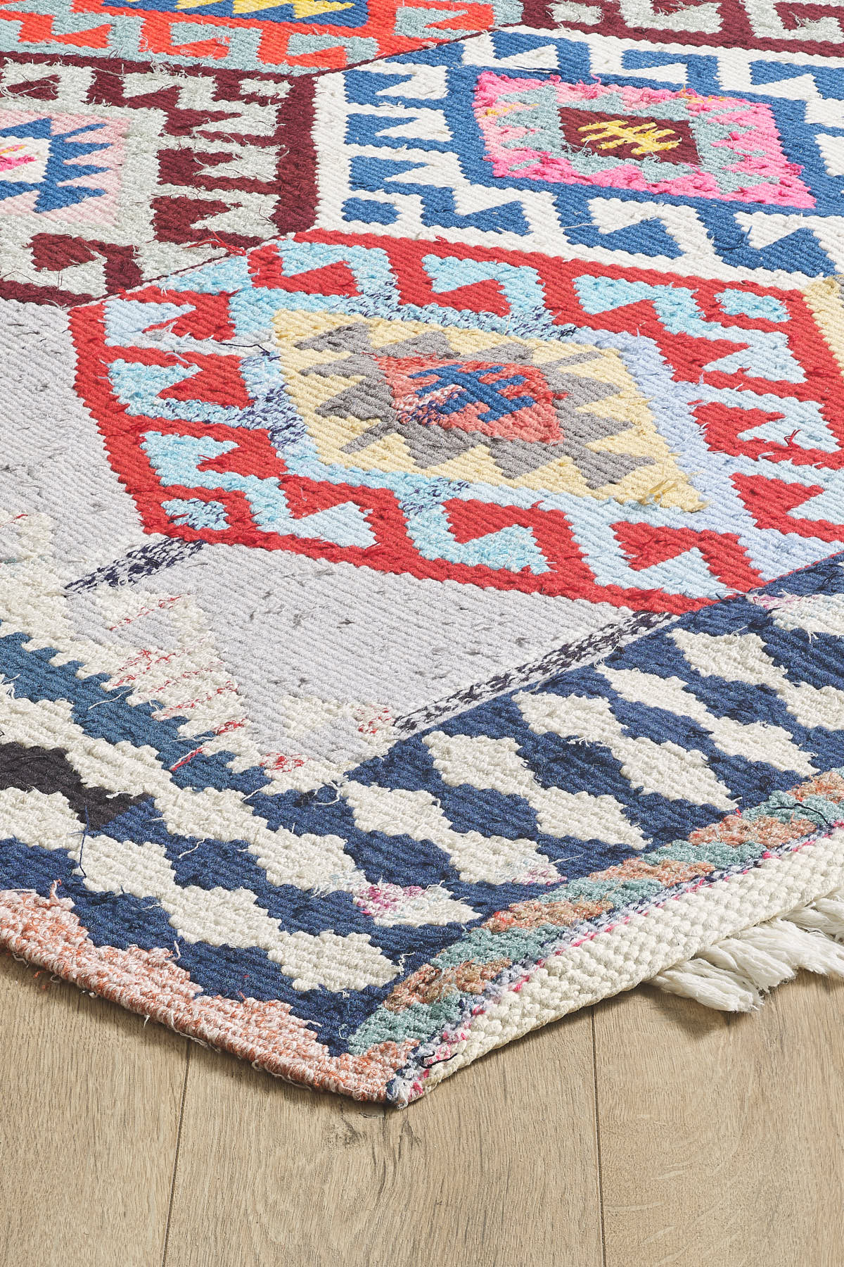 Empera-Antik Kilim Anadolu Etnik Desenli El Dokuması Kilim E0523-2-fleurdirect.live