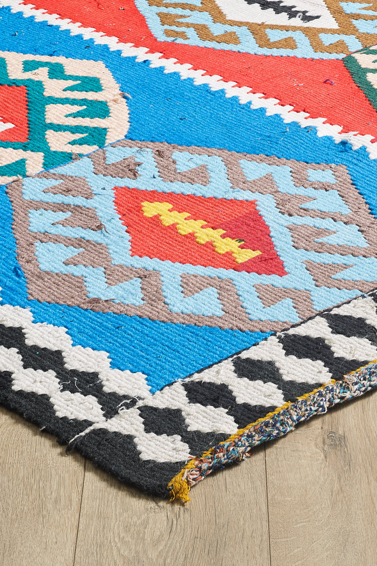 Empera-Antik Kilim Anadolu Etnik Desenli El Dokuması Kilim E0530-2-fleurdirect.live