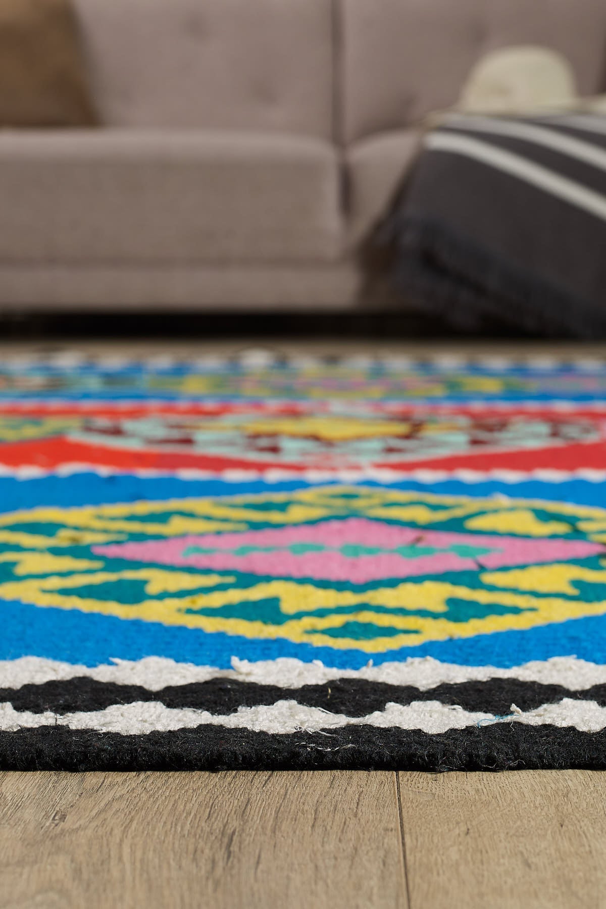 Empera-Antik Kilim Anadolu Etnik Desenli El Dokuması Kilim E0530-4-fleurdirect.live