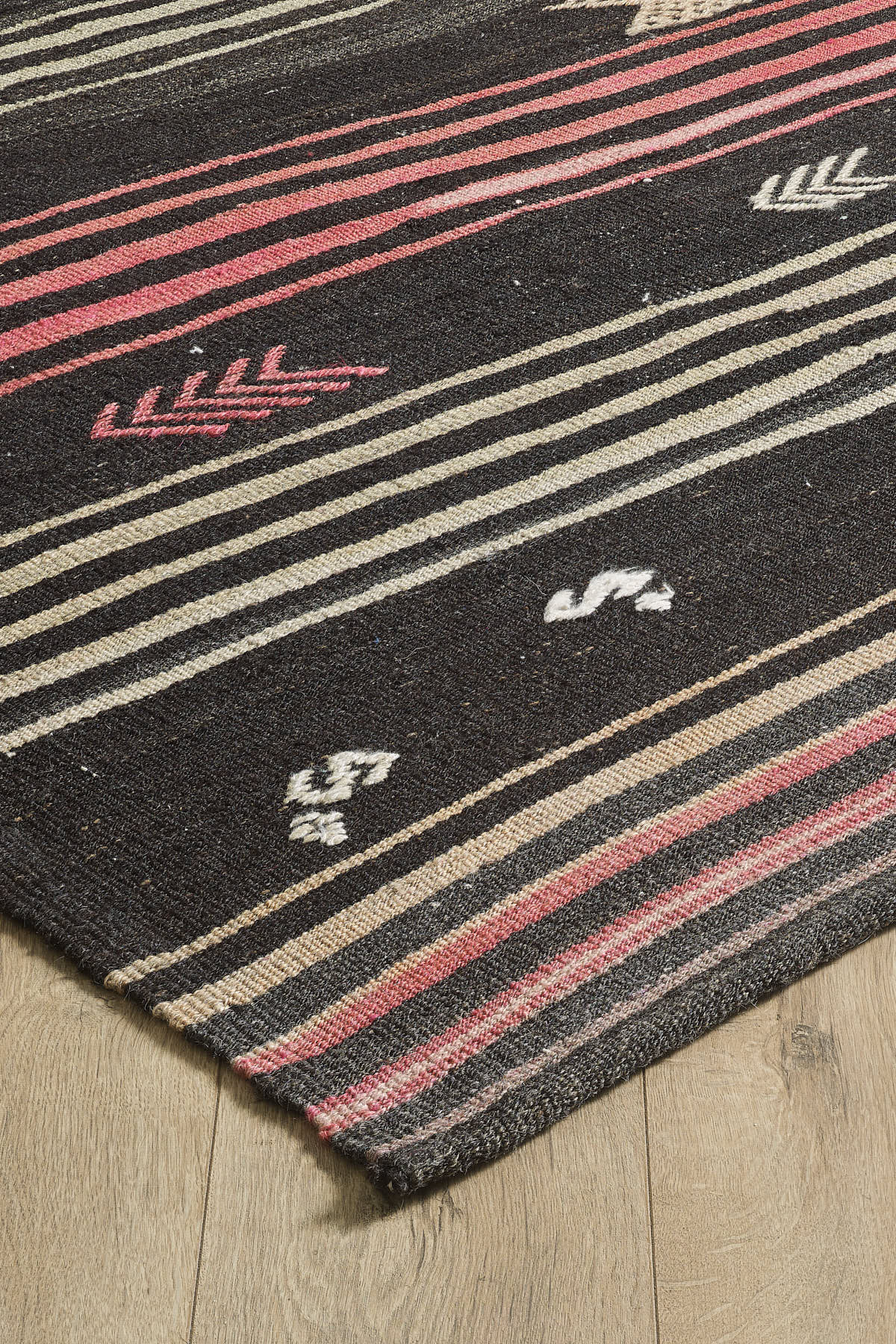 Empera-Antik Kilim Kıl Kilim Etnik Desenli El Dokuması Kilim E0509-2-fleurdirect.live