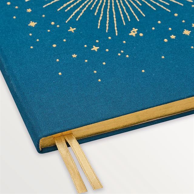 Episode-Episode Celestial Verdigris Embroidered Xl Notebook-DEFTER-7-fleurdirect.live