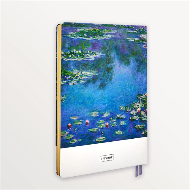 Episode-Episode Gallery Monet Water Lilies Xl Casebound Notebook-DEFTER-3-fleurdirect.live