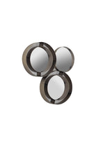 Estetik Decor-Goggel Metal Çerçeveli Füme Dekoratif Ayna – Antik Pirinç-Ayna-1-fleurdirect.live