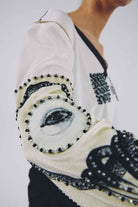Eudoimonia-Capitalism Velvet Hoodie V-neck-Sweatshirts & Hoodies-3-fleurdirect.live