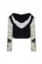 Eudoimonia-Capitalism Velvet Hoodie V-neck-Sweatshirts & Hoodies-7-fleurdirect.live