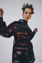 Eudoimonia-Hawas Sporty Patterned Dress-Elbise-1-fleurdirect.live