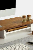 Fagus Wood-Büyük Monitör Standı (meşe)-Biblo-5-fleurdirect.live