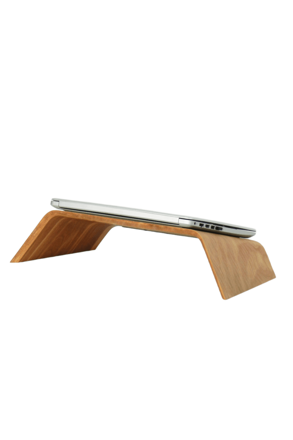 Fagus Wood-Dayanıklı Ahşap Notebook Yükseltici ve Tutucu Masa Üstü Laptop Standı (Kayın)-Laptop Standı-14-fleurdirect.live