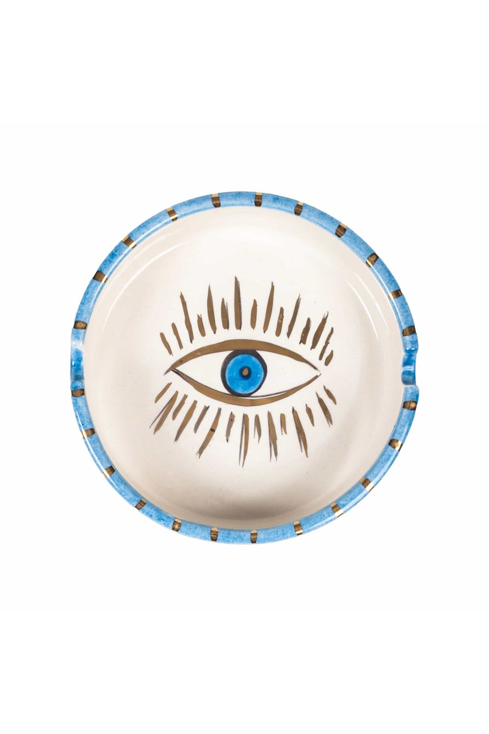 Feeling Good Inside-Handmade Ceramic Big Eye Büyük Küllük-Küllük-1-fleurdirect.live