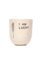 Feeling Good Inside-“ I Am Lucky” Mood Mug-Bardak-1-fleurdirect.live