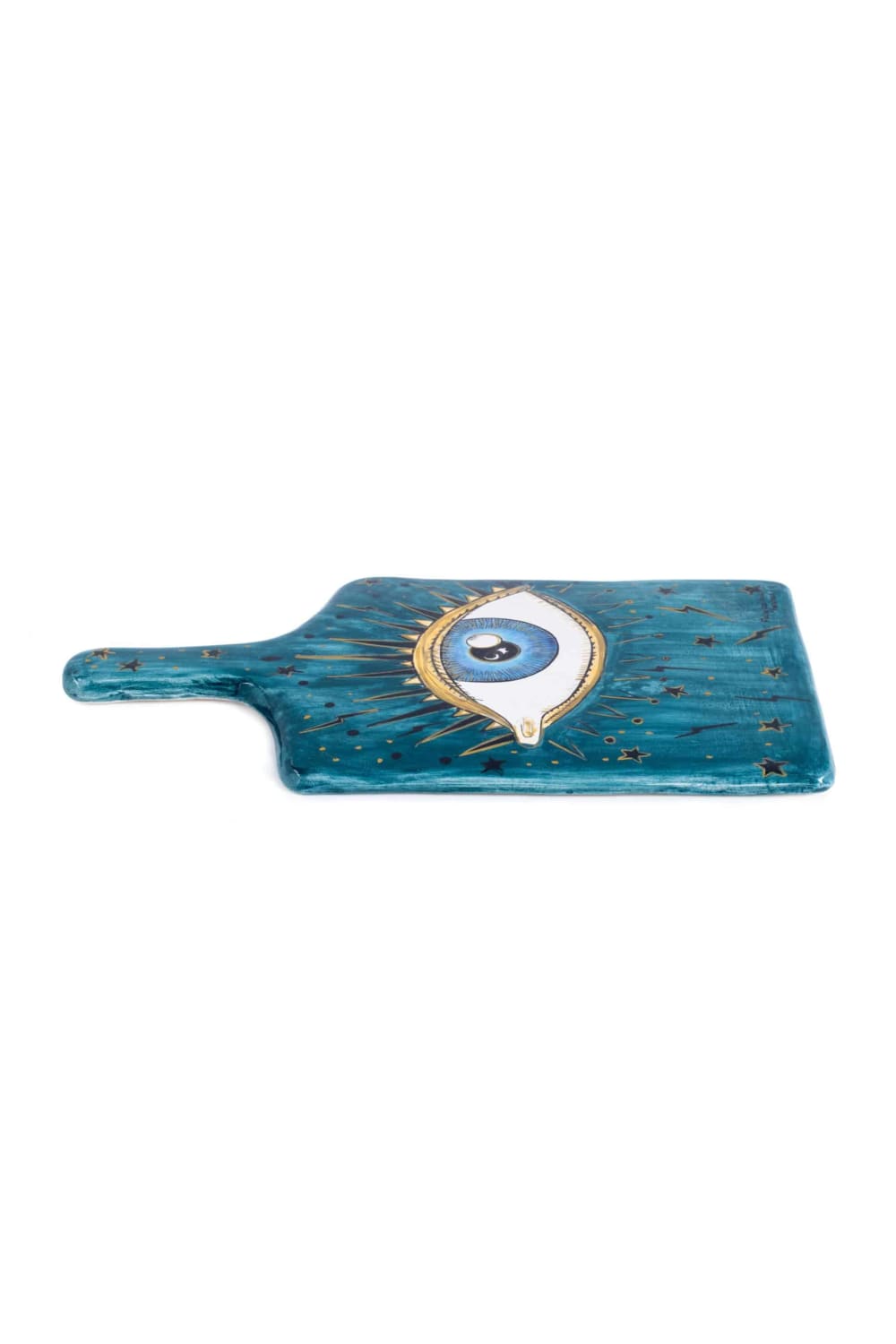 Feeling Good Inside-Inner Eye Collection Yuvarlak Handmade Seramik Peynir Tahtası-Sunum Aksesuarları-2-fleurdirect.live