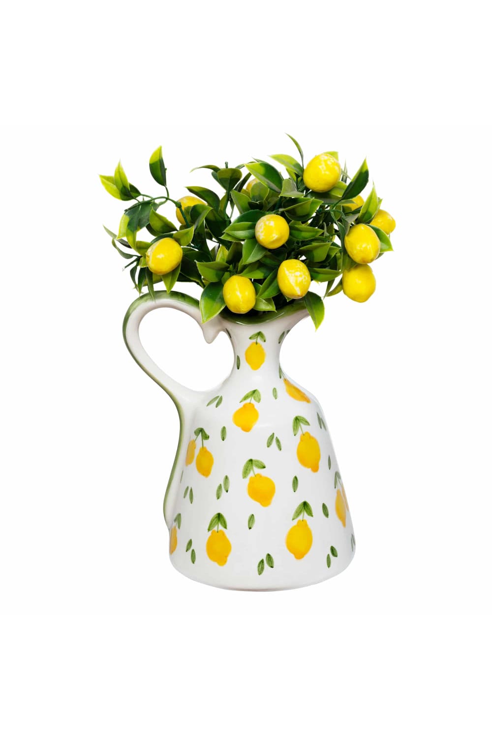 Feeling Good Inside-Lemon Splash Collection Handmade Ceramic Sürahi-Sürahi-2-fleurdirect.live