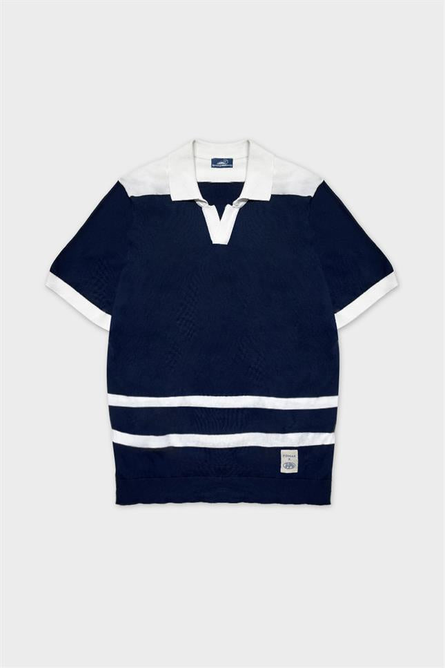 Fifty Pieces-Fifty Pieces X Pomas Polo Yaka T-Shirt-T-Shirts-1-fleurdirect.live
