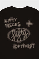 Fifty Pieces-Kahverengi Oversize Sırt Baskılı Sweatshirt-Sweatshirts & Hoodies-10-fleurdirect.live