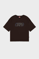 Fifty Pieces-Kahverengi Oversize Sırt Baskılı T-Shirt-T-Shirts-7-fleurdirect.live
