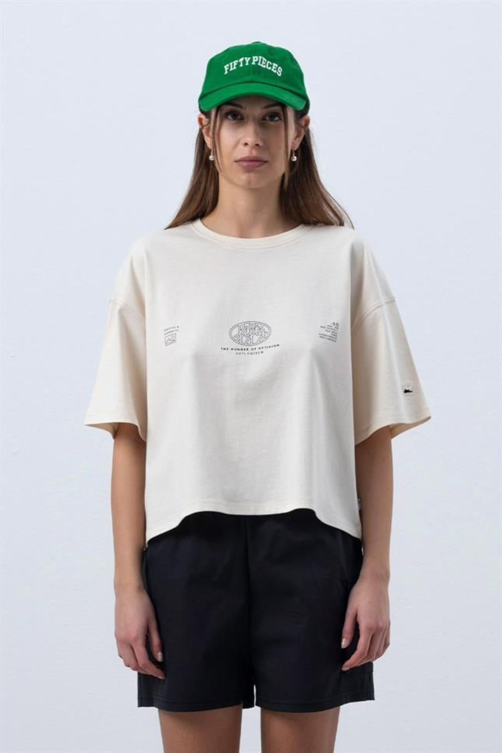 Fifty Pieces-Kum Core Oversize Mid Length T-Shirt-T-Shirts-1-fleurdirect.live
