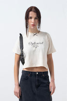 Fifty Pieces-Kum Fiyonk Detaylı T-Shirt-T-Shirts-1-fleurdirect.live
