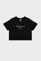 Fifty Pieces-Siyah Fiyonk Detaylı T-Shirt-T-Shirts-4-fleurdirect.live