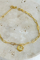 Fiorel Design-Golden Garden Hexagon - White Bileklik-Bileklik-3-fleurdirect.live