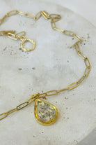 Fiorel Design-Golden Garden Teardrop - Lilac-Kolye-1-fleurdirect.live