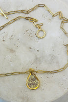 Fiorel Design-Golden Garden Teardrop - Lilac-Kolye-3-fleurdirect.live