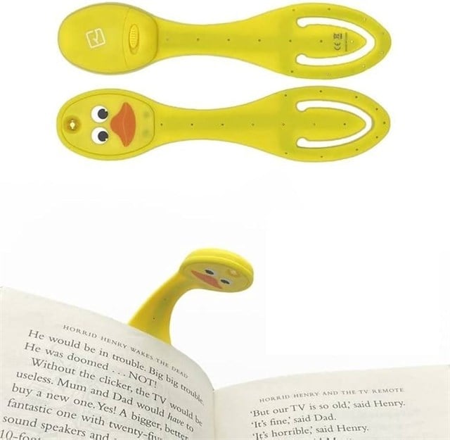 Flexilight-Duck - Esnek Okuma Lambası Ördek-Kitap Okuma Lambası-2-fleurdirect.live