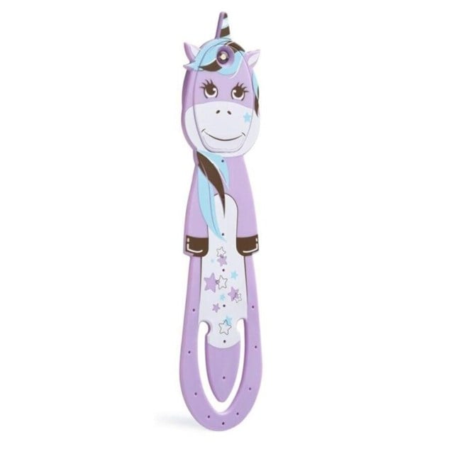 Flexilight-Pals Unicorn Purple - Arkadaşlar Esnek Okuma Lambası Unicorn Mor-Kitap Okuma Lambası-1-fleurdirect.live